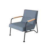 Line Single Seater Office Fabric Leisure Lounge Sofa - Gavisco Office Furniture